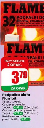 Podpałka biała Flambit