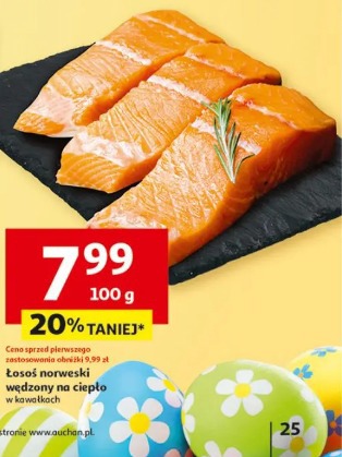 Łosoś norweski wędzony na ciepło