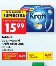 Tabletki do zmywarki Kraft All in One