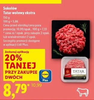 Sokołów Tatar wołowy ekstra