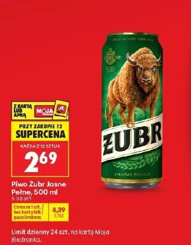 Żubr Jasne Pełne
