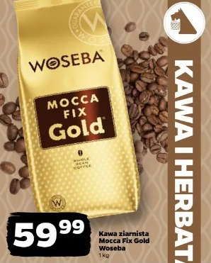 Kawa ziarnista Mocca Fix Gold Woseba