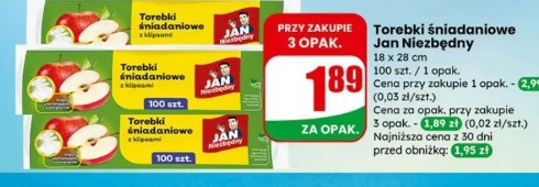 Torebki śniadaniowe Jan Niezbędny