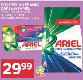 Ariel proszek do prania, kapsułki