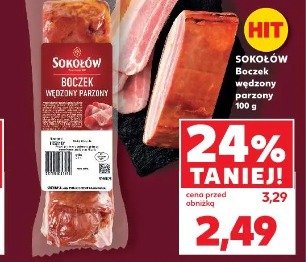 Sokołów Boczek wędzony parzony