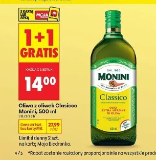 Oliwa z oliwek Classico Monini