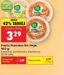 Pasta Hummus Go Vege