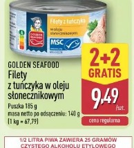 Golden Seafood Filety z tuńczyka w oleju słonecznikowym
