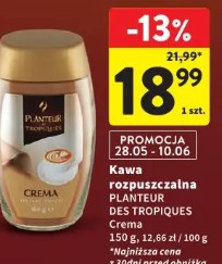 Kawa rozpuszczalna Planteur Des Tropiques Crema