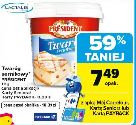 Twaróg sernikowy PRÉSIDENT