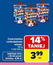 Czekotubka czekoladowa Wedel