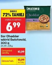 Ser Cheddar wiórki Światowid