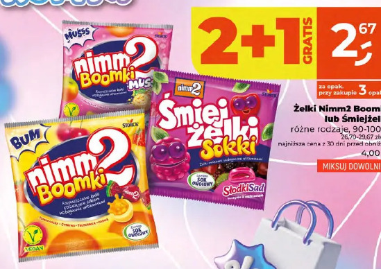 Żelki Nimm2 Boomki lub Śmiejżelki