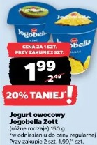 Jogurt owocowy Jogobella Zott
