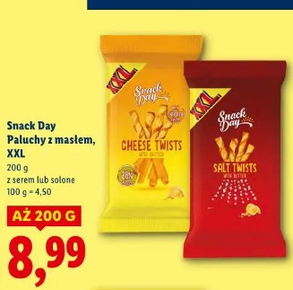Snack Day Paluchy z masłem, XXL