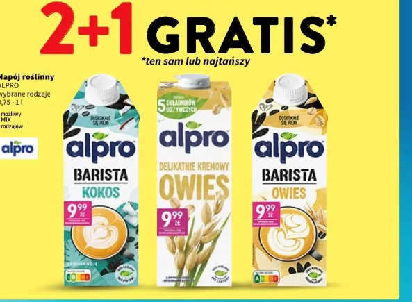 Napój roślinny Alpro barista owies