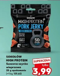 Sokołów High Protein Suszona szynka wieprzowa