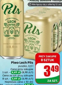 Piwo Lech Pils