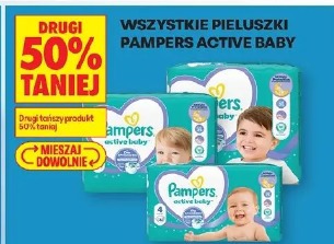 Wszystkie pieluszki Pampers Active Baby