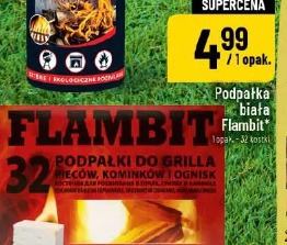 Podpałka biała Flambit