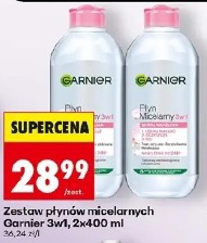 Zestaw płynów micelarnych Garnier 3w1