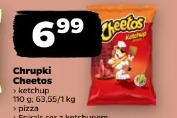 Chrupki Cheetos ketchup