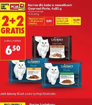 Karma dla kota w saszetkach Gourmet Perle, 4x85 g różne rodzaje