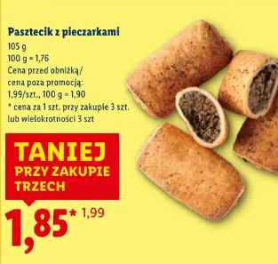 Pasztecik z pieczarkami