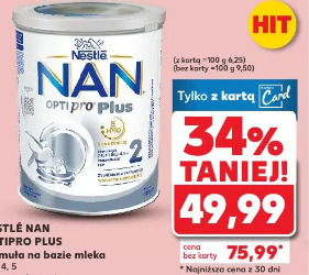 Nestlé Nan Optipro Plus Formuła na bazie mleka