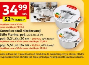 Garnek ze stali nierdzewnej Stilo Florina