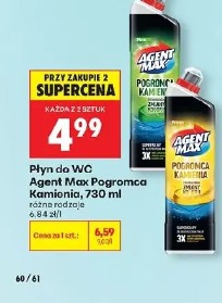 Płyn do WC Agent Max Pogromca Kamienia