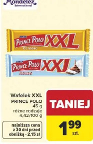 Wafelek XXL PRINCE POLO
