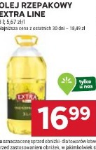 Olej rzepakowy Extra Line