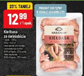 Kiełbasa ze świniobicia Kabanos