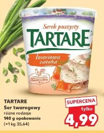 Tartare Serek puszysty łososiowa zatoka