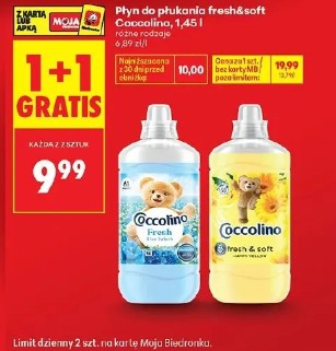 Płyn do płukania fresh&soft Coccolino