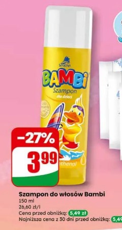 Szampon do włosów Bambi