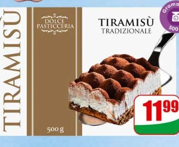 Deser tiramisu Dolce Pasticceria