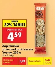 Zapiekanka z pieczarkami i serem Yeemy