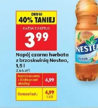 Napój czarna herbata z brzoskwinią Nestea