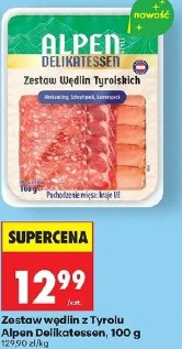 Zestaw wędlin z Tyrolu Alpen Delikatessen