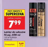 Lakier do włosów Nuiqi