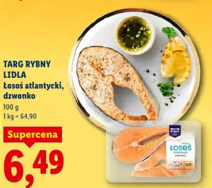 Targ Rybny Lidla Łosoś atlantycki, dzwonko