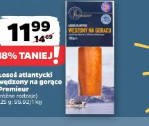 Łosoś atlantycki wędzony na gorąco Premieur