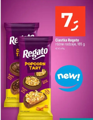 Ciastka Regato różne rodzaje