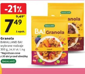 Granola BAKALLAND BA!