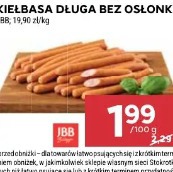 Kiełbasa długa bez osłonki JBB