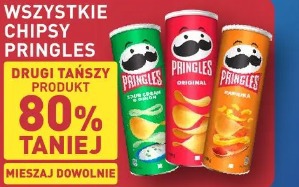Wszystkie chipsy Pringles