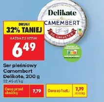 Ser pleśniowy Camembert Delikate