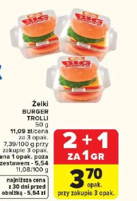 Żelki Burger Trolli